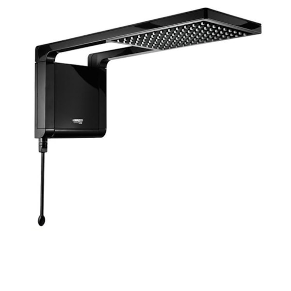 Chuveiro Elétrico Ducha Acqua Storm Ultra Preto Lorenzetti 127V 5500W