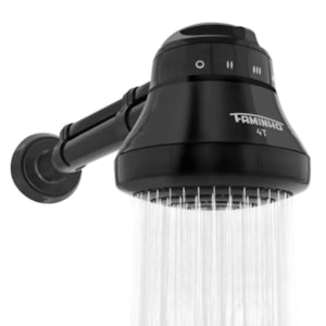 Chuveiro Elétrico Ducha Faminho 4T 127V 5400W Preto Fame
