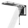 Chuveiro Elétrico e Ducha Acqua Duo Ultra Preto e Cromado Lorenzetti 127V 5500W