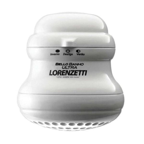Chuveiro Elétrico Loren Bello Branco Lorenzetti 127v 4600w