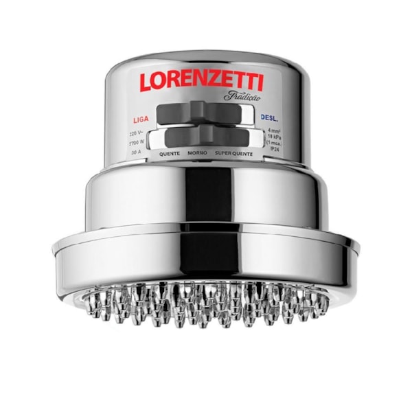 Chuveiro Elétrico Tradição Lorenzetti Multitemperatura 6800W 220V CR