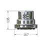 Chuveiro Elétrico Tradição Lorenzetti Multitemperatura 6800W 220V CR