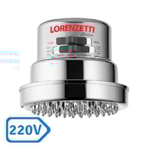 Chuveiro Elétrico Tradição Lorenzetti Multitemperatura 6800W 220V CR