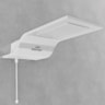 Chuveiro Eletrônico Intense Branco 5400W 127V Fame