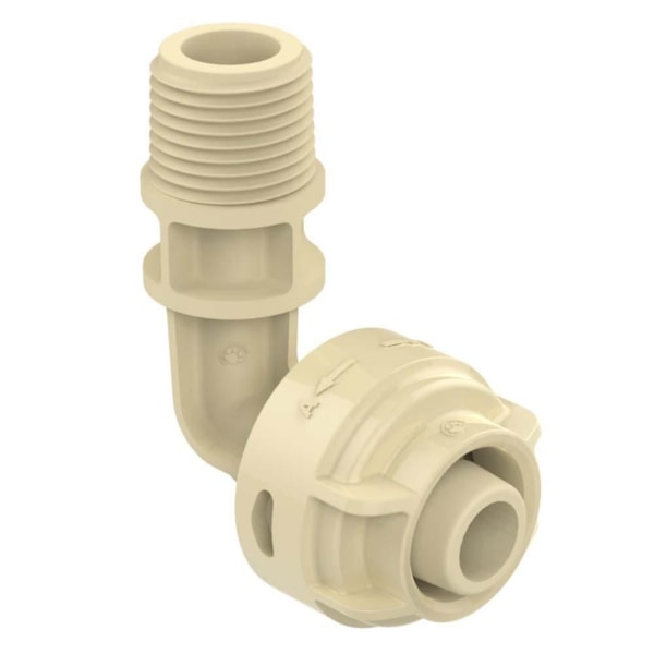 ClicPex Joelho Terminal Macho Tigre 20x1/2