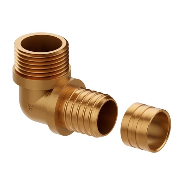 ClicPex Joelho Terminal Macho Tigre 25x3/4