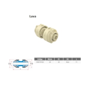 ClicPex Luva Tigre 20MM