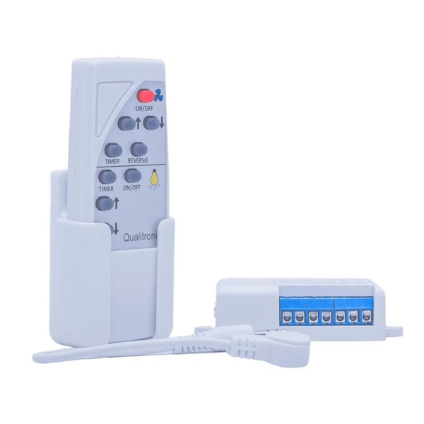 Controle Remoto Ventilador de Teto e Lâmpada QV40 Qualitronix