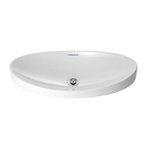 Cuba de Sobrepor Oval Paola para Lavatório 66x36 L006-B Fabrimar
