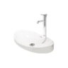Cuba de Sobrepor Oval Paola para Lavatório 66x36 L006-B Fabrimar