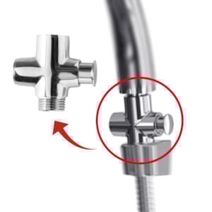Desviador para Ducha Manual Cromado 1861 Fabrimar
