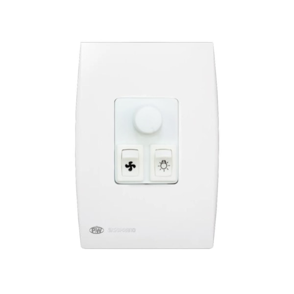 Dimmer para Ventilador Rotativo Ilus PW 1 Lâmpada