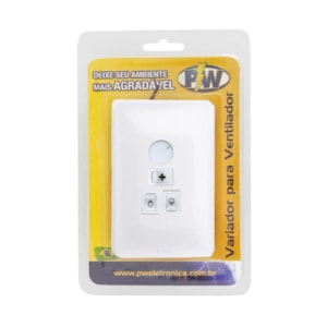 Dimmer para Ventilador Rotativo Zeffia PW 2 Lâmpadas (790)