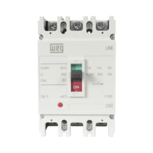 Disjuntor Weg DWP Tripolar 225A 20KA Caixa Moldada