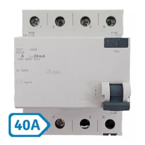 Dispositivo Diferencial Residual DR Tetrapolar 40A 5SZ1344-0MB SIEMENS / IRIEL