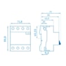Dispositivo Diferencial Residual DR Tetrapolar 40A 5SZ1344-0MB SIEMENS / IRIEL