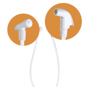 Ducha Higiênica Branca Eco PP 3358 Civitt Ducha Higiênica Branca Eco PP 3358 Civitt