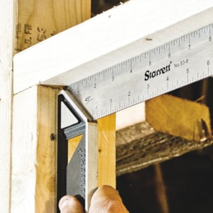 Esquadro para Carpinteiro 350mm Starrett Nº 53M