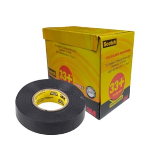Fita Isolante 3M Scotch 33+ 19mmx20m (Caixa c/12 Rolos) - 3M  