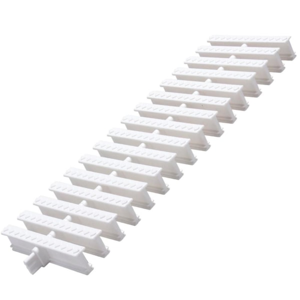 Grelha de Piso Articulada Branca para Pedestres 13x50cm Tigre