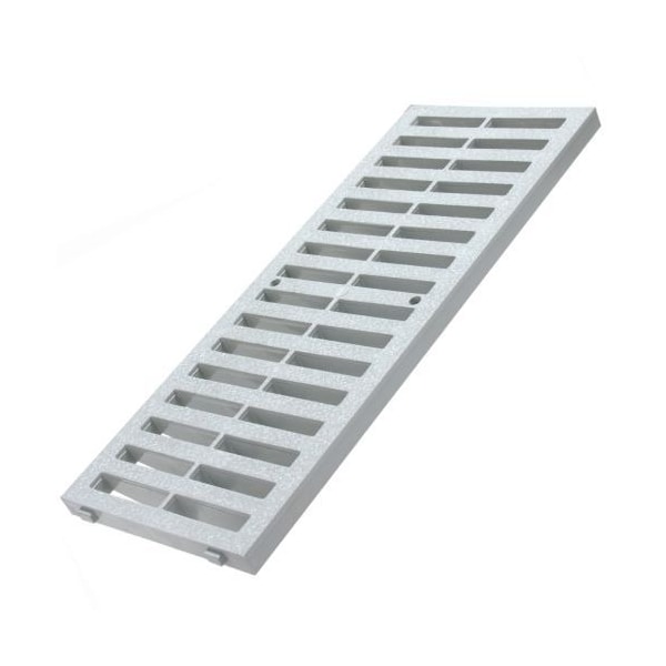 Grelha Para Calha de Piso Tigre 20x50 Cinza (3 Toneladas)