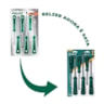 Jogo Kit de Chave de Fenda e Phillips 6pcs BELZER