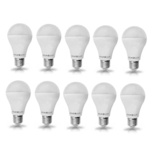 Kit 10 Lâmpadas 12W Superled Bivolt 6500K Ourolux