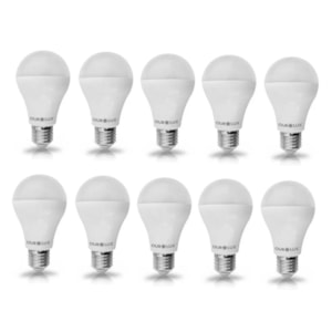 Kit 10 Lâmpadas 9W Superled Bivolt 6500K Ourolux Kit 10 Lâmpadas 9W Superled Bivolt 6500K Ourolux