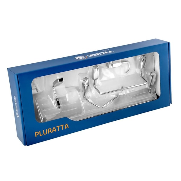 Kit de Acessórios para Banheiro Pluratta 5 peças Tigre Metais