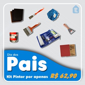 Kit Dia dos Pais - Pai Pintor
