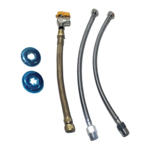 Kit Mangueira Aquecedor a Gás 40cm 3040 Emmeti
