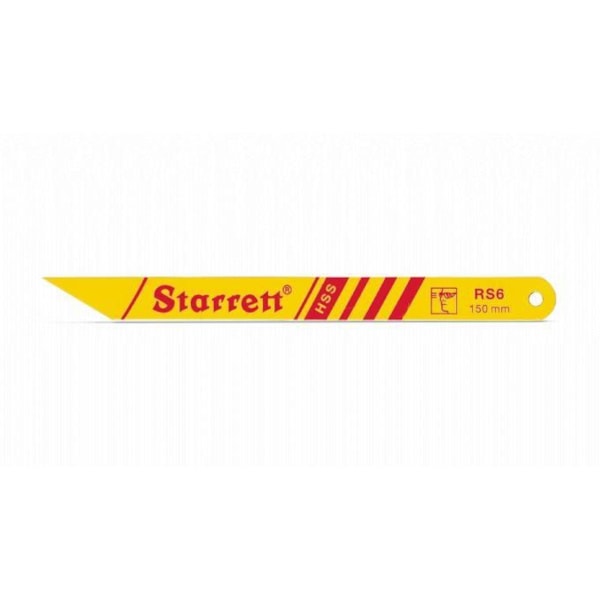 Lâmina para Faca de Cortar Couro 150mm 10 Peças Starrett RS-6