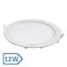 Lâmpada Plafon Led Slim Embutir 12W Amarela Redonda 3000K Avant