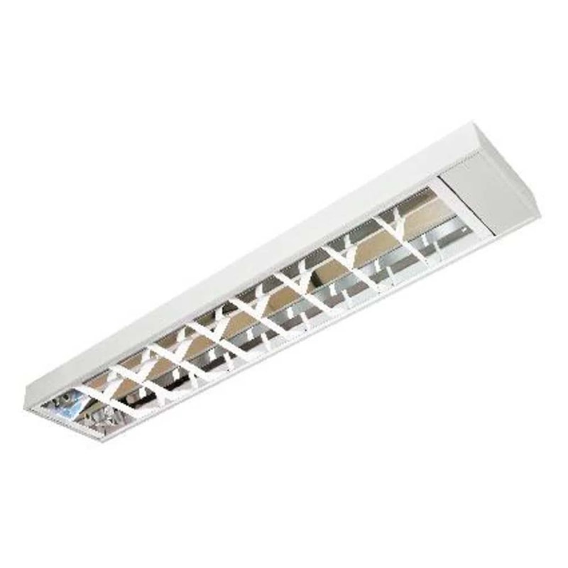 Luminária Calha De Sobrepor 2x16 Blan M 705 Tem Na Trena 7998