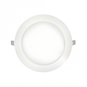 Luminaria Led Embutir 18w 2700k Redondo Ourolux