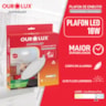 Luminaria Led Embutir 18w 2700k Redondo Ourolux