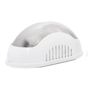 Luminária Tartaruga Ilumi Decor PVC Branca 16112