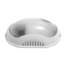 Luminária Tartaruga Ilumi Decor PVC Branca 16112