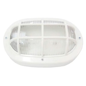 Luminária Tartaruga Ilumi PVC Branca 16110