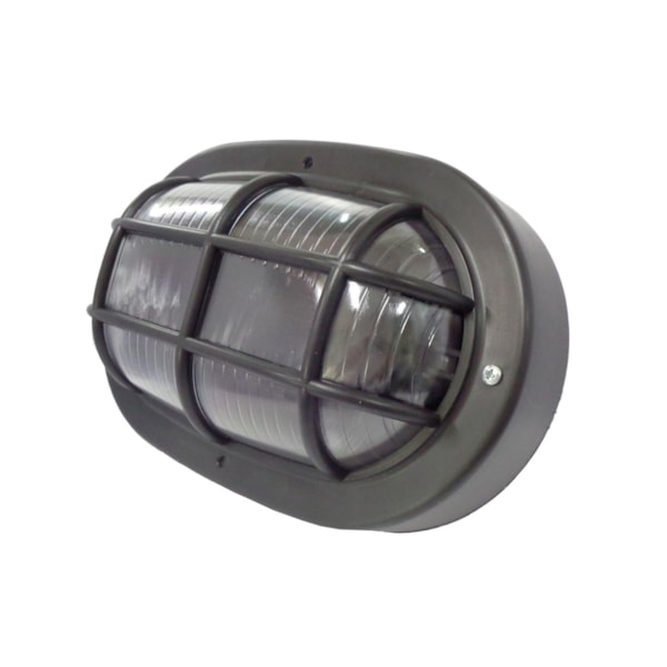 Luminária Tartaruga Ilumi PVC Preta 1611