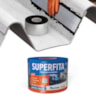 Manta Fita Adesiva Asfáltica Aluminizada Telhado Superfita 10cm X 10m Denver