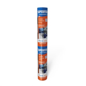 Manta Fita Adesiva Asfáltica Aluminizada Telhado Superfita 90cm X 10m Denver