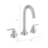 Misturador de Lavatório Mesa Bica Alta Flex Plus 1877.C21 Deca