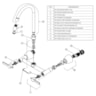 Misturador Docol para Cozinha de Parede Gali 801206 