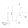 Misturador Monocomando Docol de Mesa para Banheiro Lóggica ColdStart 574006