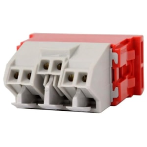 Módulo Tomada 2 Polos + Terra 10A Vermelho Pial Plus Legrand 615039