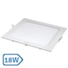 Painel Plafon Led 18W Embutir Quadrado Amarelo 3000K Avant