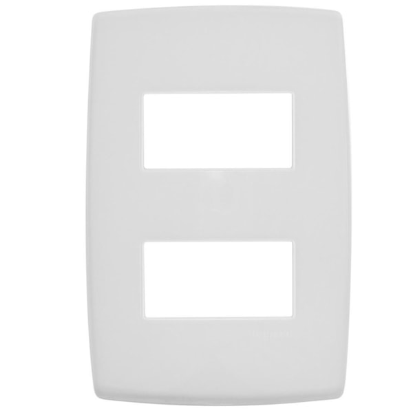 Placa 4x2 para 2 Módulos Separados Pial Plus Legrand 618506