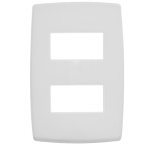 Placa 4x2 para 2 Módulos Separados Pial Plus Legrand 618506 Placa 4x2 para 2 Módulos Separados Pial Plus Legrand 618506