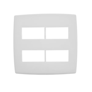 Placa 4x4 para 4 Módulos Separados Pial Plus Legrand 618500 Placa 4x4 para 4 Módulos Separados Pial Plus Legrand 618500
